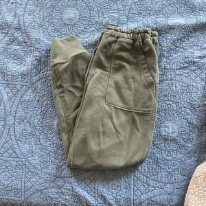 Army Green Abercrombie Cloud Jogger
